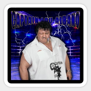 CAPTAIN LOU ALBANO Sticker